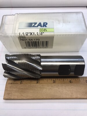1 pc.  1-1/2  X 1-1/4 X 2  LOC COBALT FINE PITCH ROUGHING END MILL NCC. IZAR