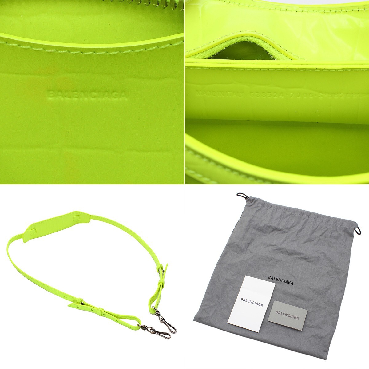 BALENCIAGA Embossed Leather Neo Classic Mini City 2ways BALENCIAGA Embossed Leather Neo Classic Mini City 2ways