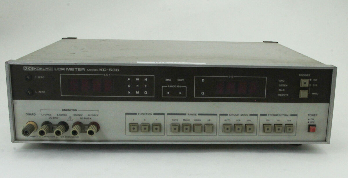 10005 KDK KOKUYO LCR METER KC-536 | eBay 10005 KDK KOKUYO LCR METER KC-536 | eBay