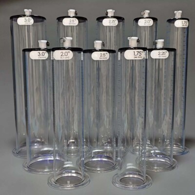 Acrylic Vacuum Cylinder for Men Penis Pump 9 & 12 Inch Enlarger Tube [1.5"  - 3"] | eBay