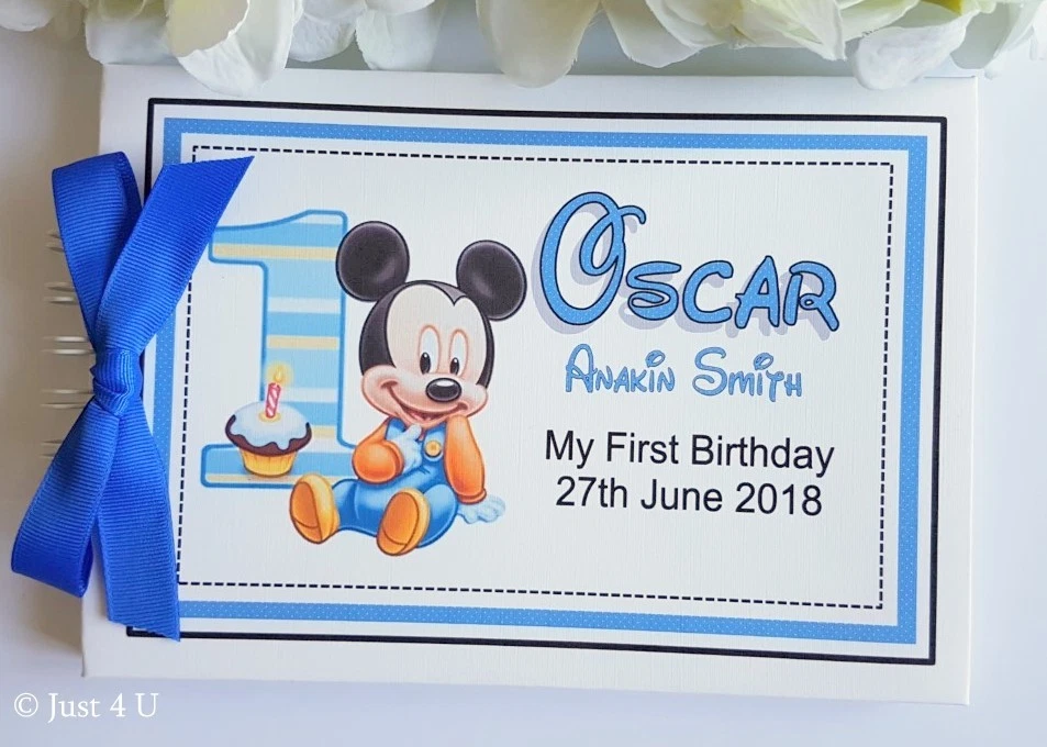 Baby Mickey Mouse And Minnie Mouse 1st Birthday