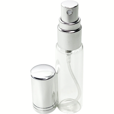 香水瓶 アトマイザー 彫金 SILVER perfume bottle ツキ10 香水瓶