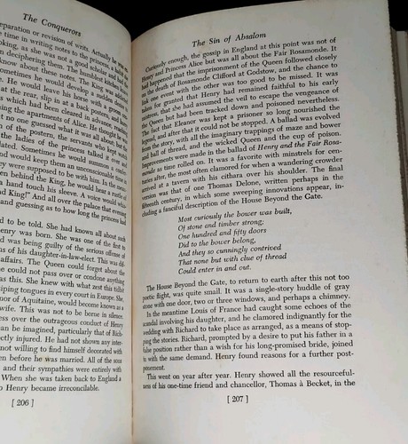 The Conquerors Thomas B Costain The Pageant Of England: (1949) Hardcover w DJ - Picture 8 of 11