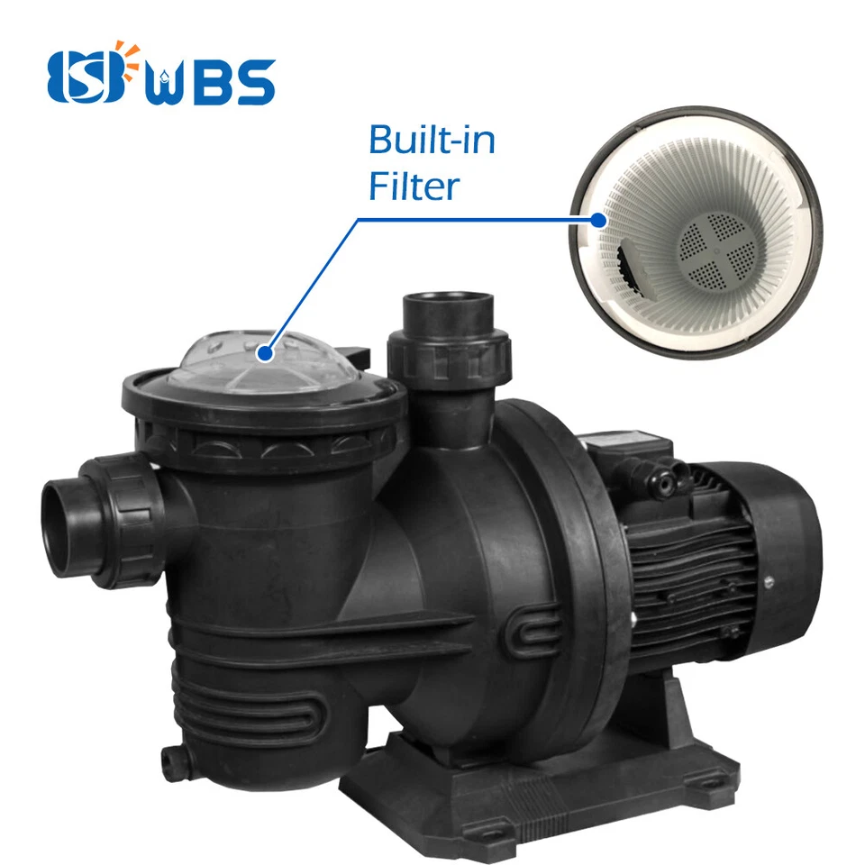 900W Solar Hybrid Swimming Pool Pump Kits with AC/DC Auto-switching Controller - Image 2 of 4