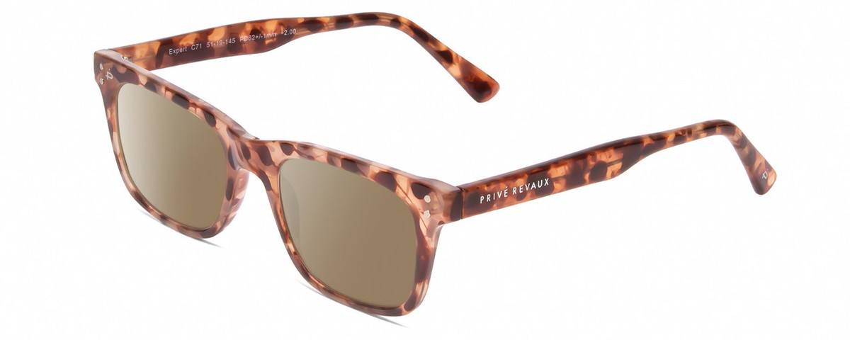 PRIVE Revaux London Pink Tort Polarized Sunglasses Prive Revaux “The Artist” Polarized Sunglasses – Outlet Express main image 4