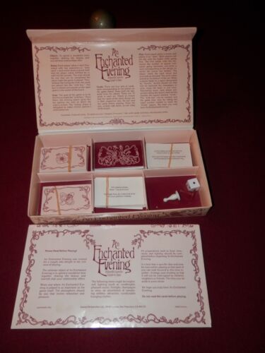 An Enchanted Evening Board Game for Couples Vintage 1981 complete Valentine gift - Picture 2 of 2