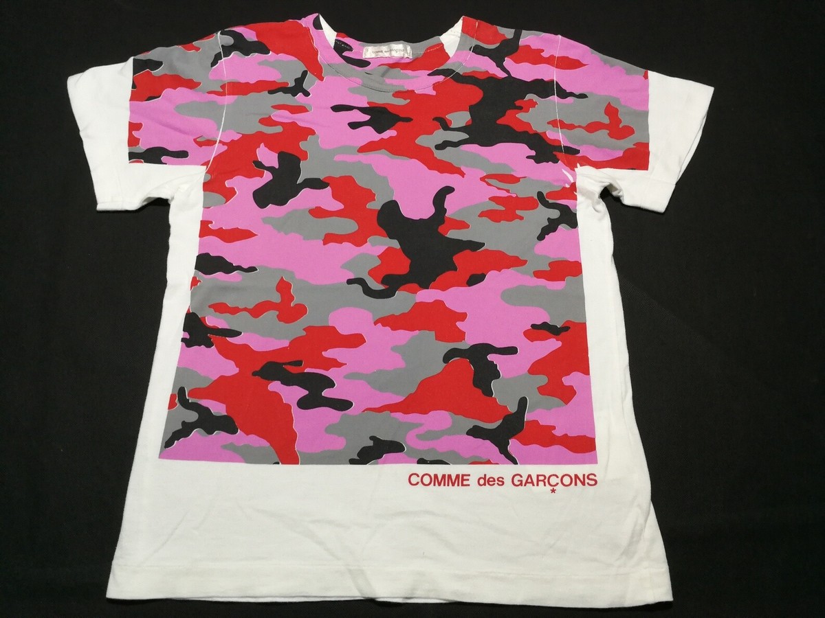 COMME des GARCONS T Shirt S Camouflage Junya Watanabe Designer All