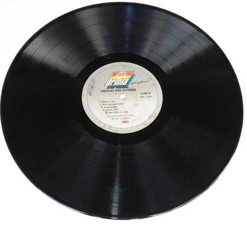 JUAN GABRIEL GRACIAS POR ESPERAR LP VINYL COLOMBIA 33 RPM 1994 - Picture 3 of 4