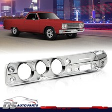 Dash Bezel Fit For 1965 Chevrolet Chevy Chevelle El Camino Wo Ac Each Silver Dash Bezel Fit For 1965 Chevrolet Chevy Chevelle El Camino Wo Ac Each Silver