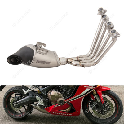 For Honda CBR650R/F CB650R/F 2019-2023 Full Exhaust System Carbon