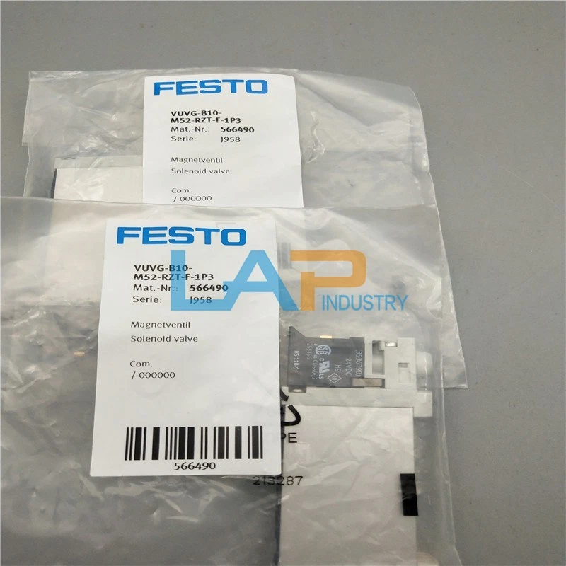 1PC New For FESTO Solenoid Valve VUVG-B10-M52-RZT-F-1P3 566490 # - Image 2 of 4