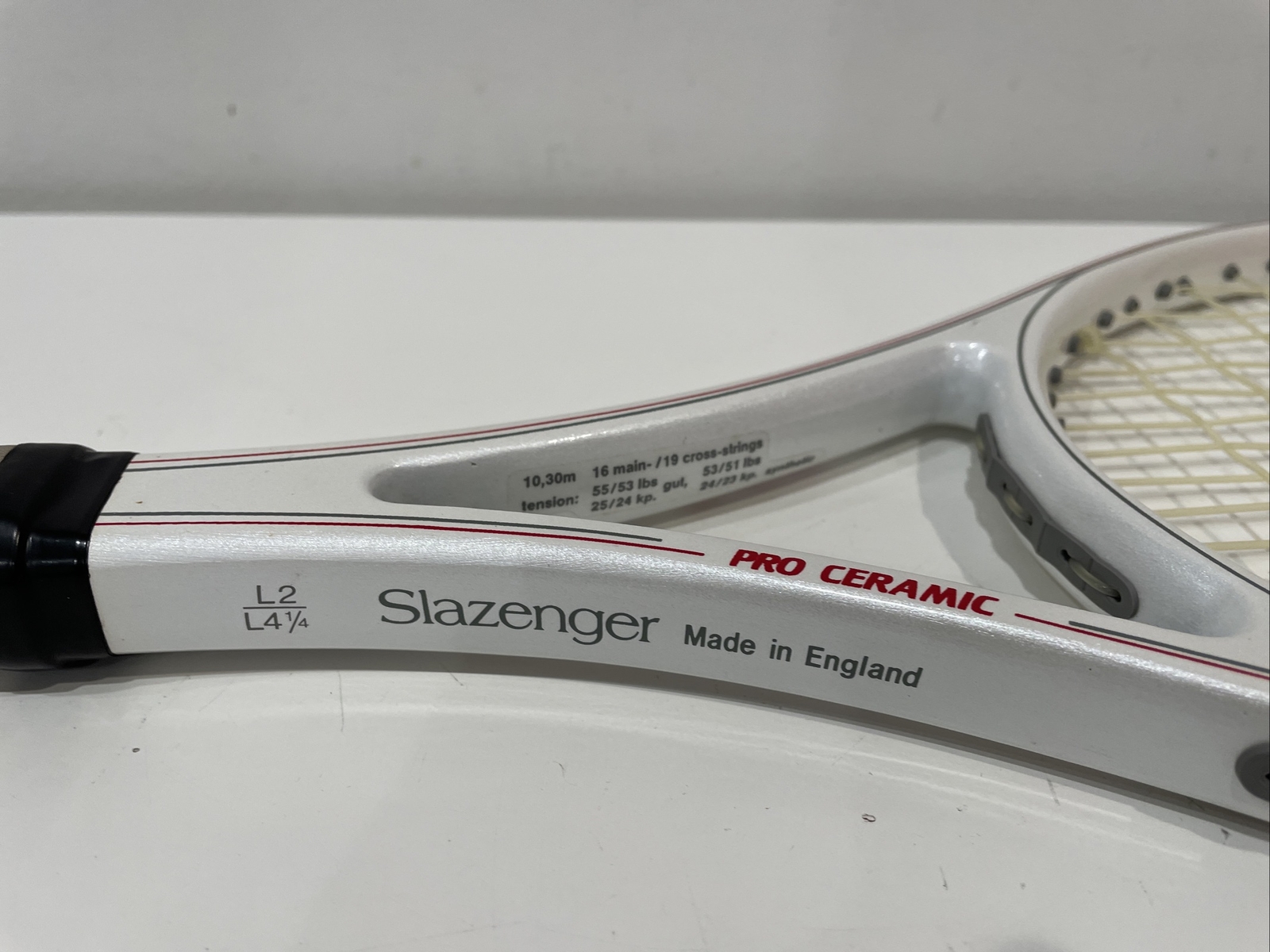 Slazenger Pro Ceramic Panther Series Jimmy Connors Tennis Racquet L2 eBay
