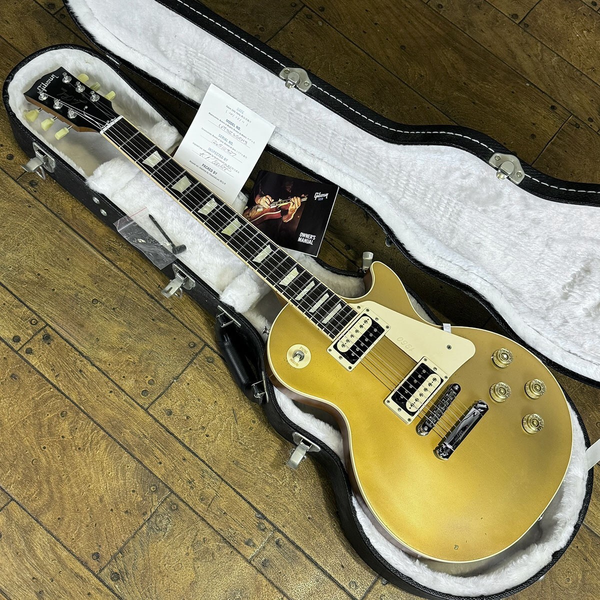 ギター Gibson Les Paul Classic 1960 Gold Top Gibson Les Paul 1960 Classic