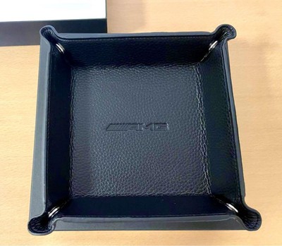 「超レア」Mercedes-Benz AMG 90's 小物入れ Mercedes Benz AMG Original Leather style Tray case Accessory