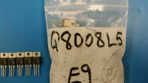 (5 PCS) Q8008L5 TECCOR Thyristor TRIAC 800V 8A 3-Pin(3+Tab) TO-220AB Isolated