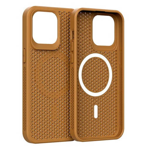 For iPhone 15 14 13 Pro Max 12 11 Heat Radiation Case Shockproof Plain PC Cover - Picture 11 of 25