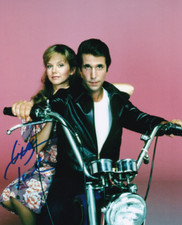 LINDA PURL signed Autogramm 20x25cm HAPPY DAYS in Person autograph COA