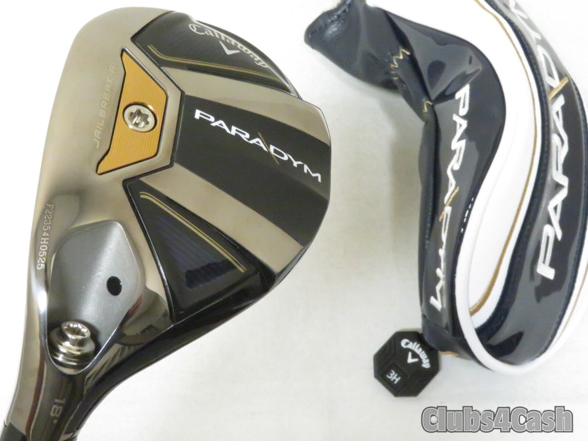 Callaway Paradym Hybrid 18° HZRDUS Silver 75g 6.0 Stiff Flex + 
