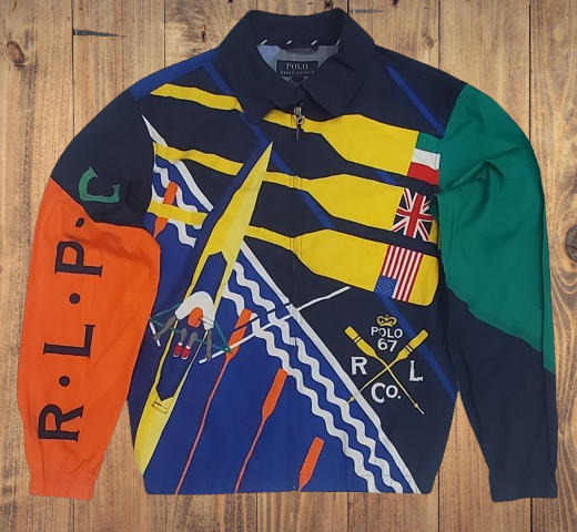 FILA Giacca Polo Ralph Lauren RLPC ROWING CRICKET INTERNATIONAL Bayport taglia SMALL