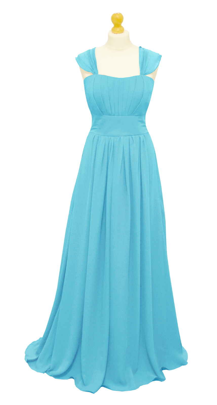 Straps Chiffon Floor Length Bridesmaids Prom Party Evening Dress eBay