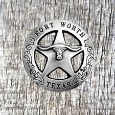 FORT WORTH Texas Ranger Star Longhorn Concho CON956-A