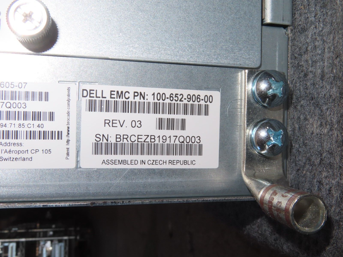 Dell ED-DCX6-4B 57-0000088-01 FC32-48 CR32-4 100-652-906-00 Dell ED-DCX6-4B 57-0000088-01 FC32-48 CR32-4 100-652-906-00