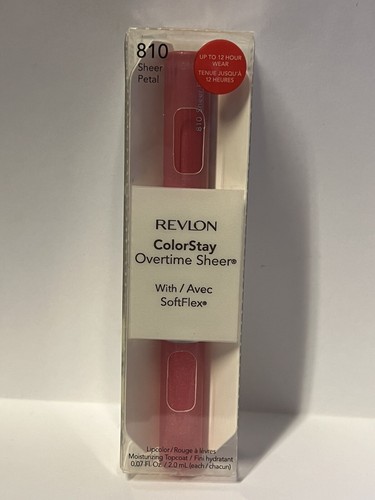 Revlon Colorstay Overtime Sheer Lipcolor & Topcoat, 810 Sheer Petal - Picture 3 of 4