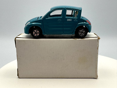 TOMICA TOMY POCKET CARS #27 TOYOTA WILL VI, BLUE-GREEN, EXCELLENT, BOXED