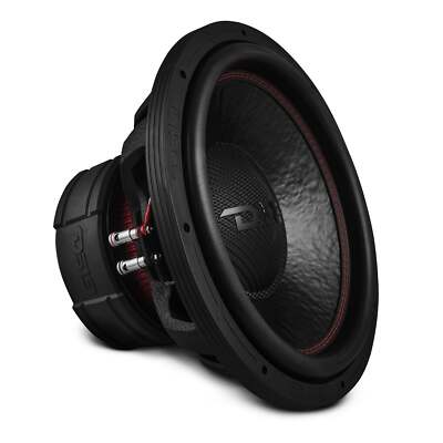 DS18 EXL 15'' Subwoofer Triple Stack with Reinforced Cone 2500W RMS 4'' Dvc 4-Ohm