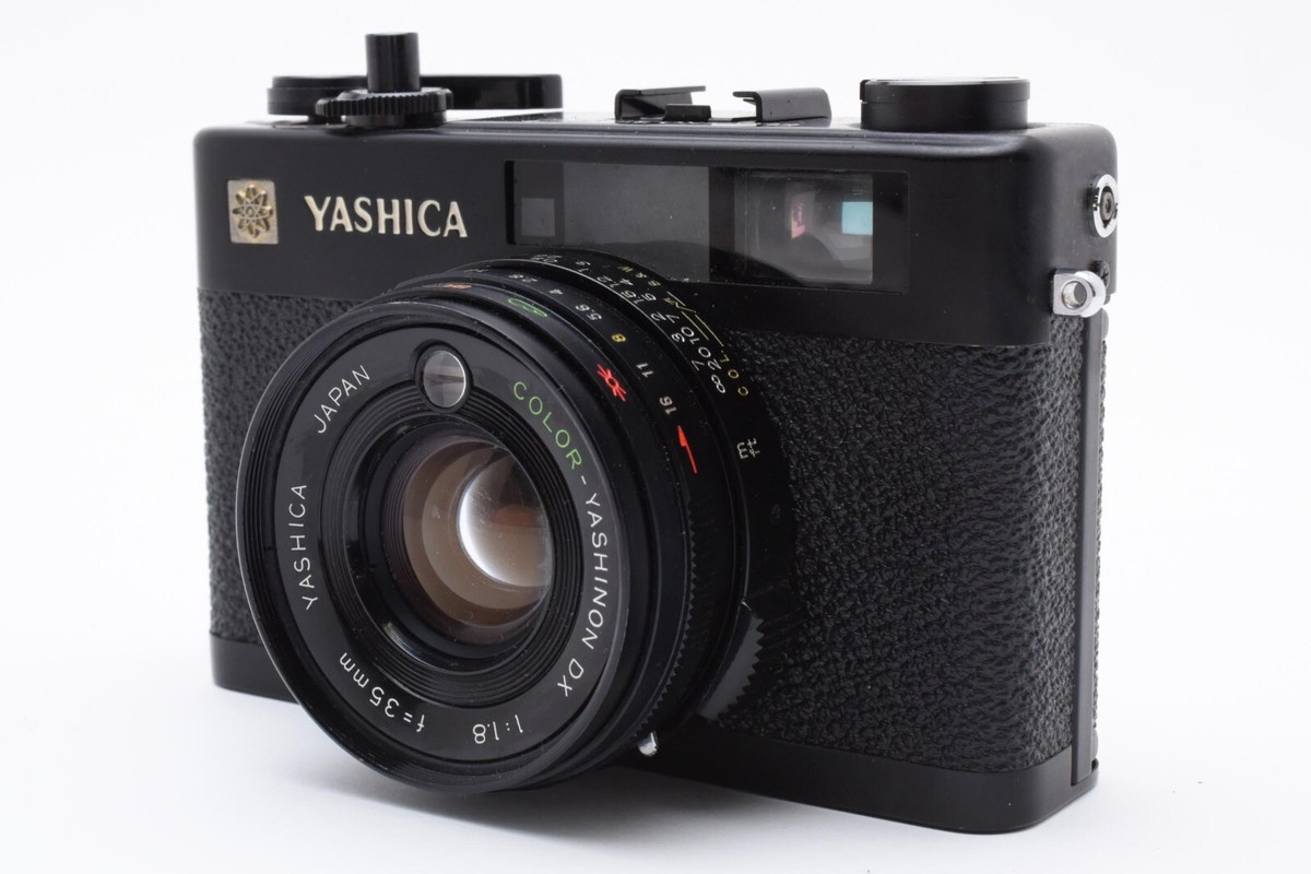 Yashica Electro 35CC Black Rangefinder Film Camera 35mm f/1.8