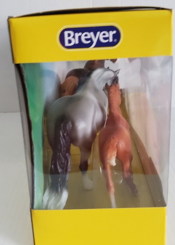 Breyer Horses Freedom Series Playful Pony Horse Family 3 pc. Set Scale 1:12 NIP - Picture 8 of 17