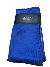 Alfani Pocket Square Mens 100 SILK- Blue