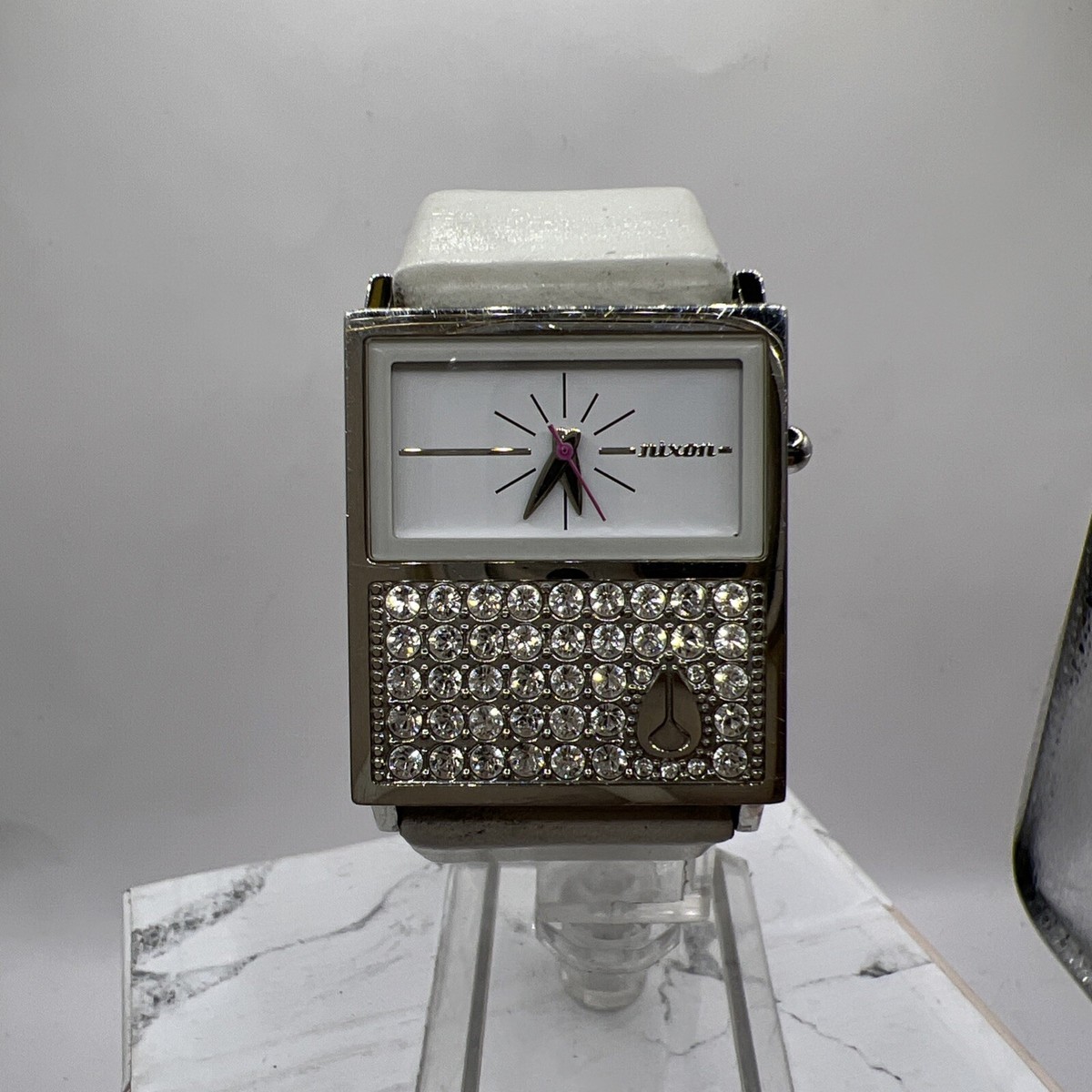 Leather Nixon Max And Relax Watch Rare Nixon Women's Watch