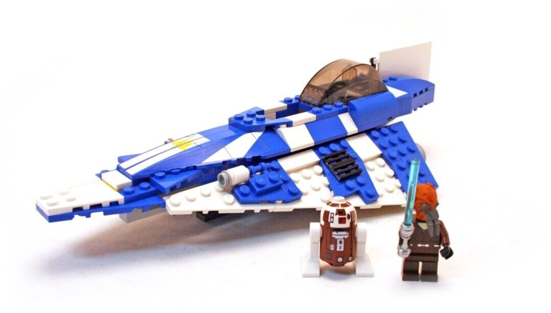 Incomplete 90.70% LEGO Star Wars: Plo Koon's Jedi Starfighter (8093) READ DESC