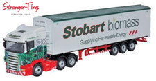 Oxford Diecast Scania Highline Walking Floor Eddie Stobar 1/76 Scale