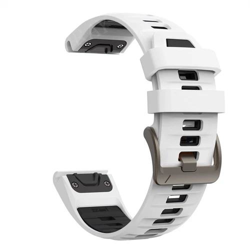 Quick Fit Strap For Garmin Fenix 8 E 7 7X 6 6S 6X 5X 5Plus 3 Silicone Watch Band - Picture 49 of 71