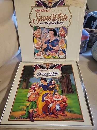 WALT DISNEY MASTERPIECE Laserdisc SNOW WHITE AND THE SEVEN DWARFS EXCL - Picture 3 of 21