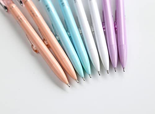8-Pack Colorful Flowers Mechanical Pencils - 0.5mm Lead Writing & Drawing Pencils