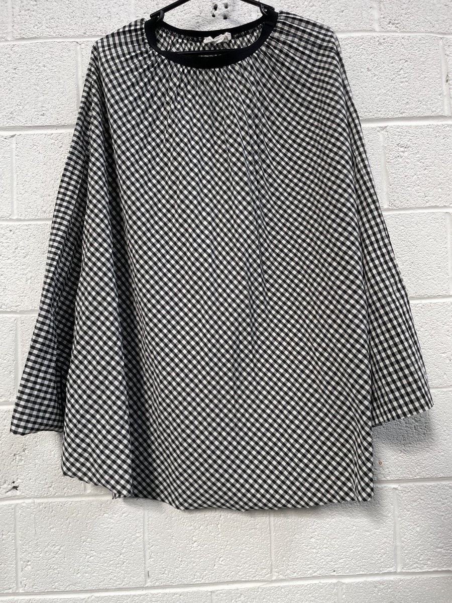BANDE STUDIO Sofia Pleated Satin Midi Skirt Check Size 8 AU Pre owned View 2
