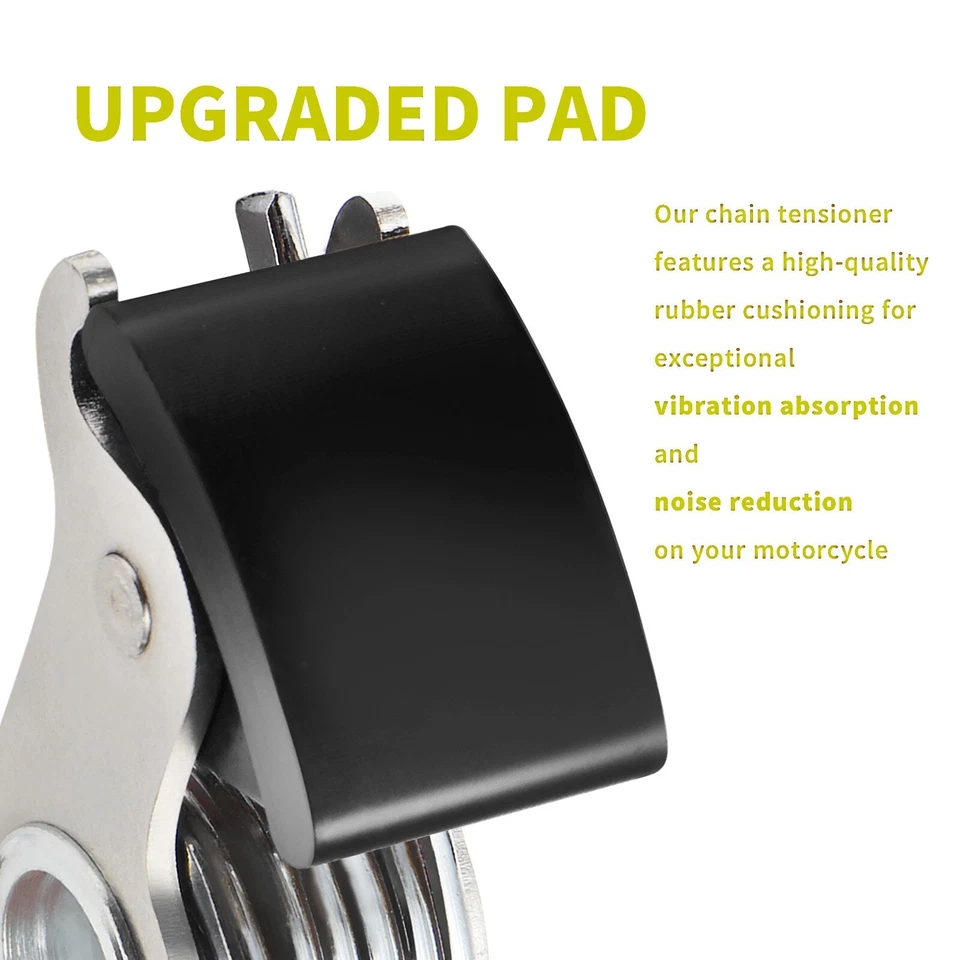 Tensor de cadena doble interior exterior para 99-06 Dyna Softail Touring Road King Glide Foto 4 de 4