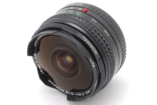 【N MINT+++】MINOLTA MD ROKKOR 16mm f/2.8 Fisheye MF Lens From JAPAN - Picture 6 of 12