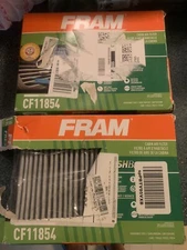 2 Each - Fram Fresh Breeze Cabin Air Filter CF11854 for Nissan Vehicles See Desc