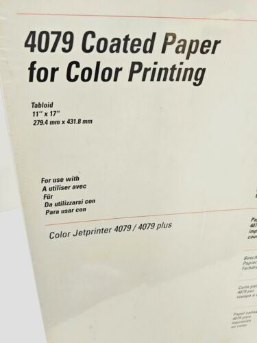 Lexmark 4079 Coated Paper Color Printing Jetprinter 1372079 Tabloid 11" x 17" - Picture 3 of 4
