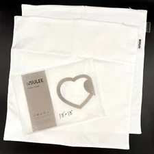 Miulee Fashion Exquisite Square pillow case covers 18 x 18 2 pack
