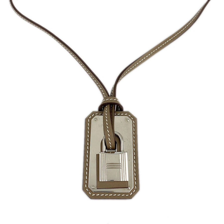 HERMES Leather Necklace from Japan eBay