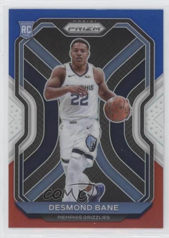 2020-21 Panini Prizm Red White & Blue Prizm Desmond Bane #297 0p5y