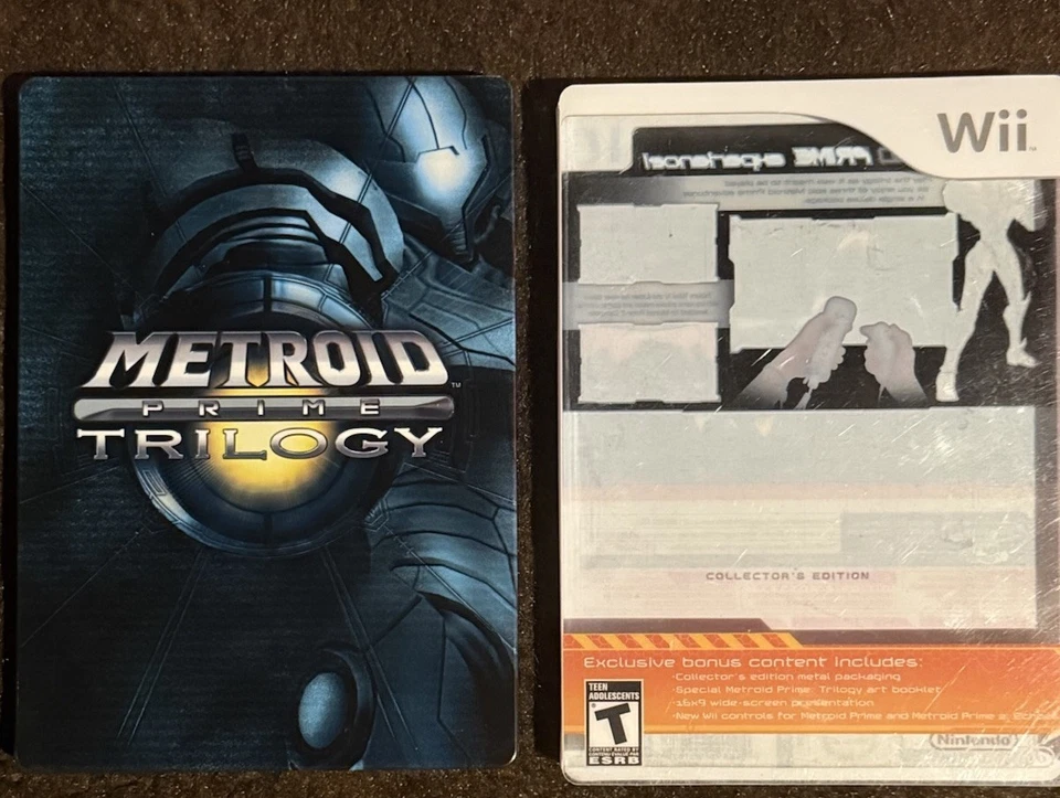 Steelbook Metroid Prime Trilogy Edición Coleccionista (Muy Bueno) Foto 3 de 4