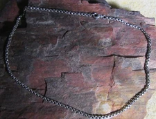 David Yurman 925 Sterling Silver 3.6mm Box Chain Necklace 20"Long