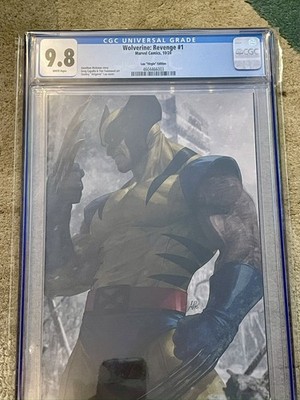Wolverine Revenge #1 Artgerm Lau virgin variant CGC 9.8 NM/M