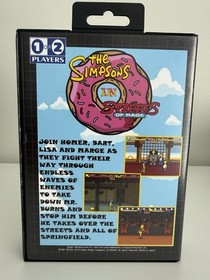 The Simpsons In Streets Of Rage 2 (Sega Genesis) Ver. 2.0